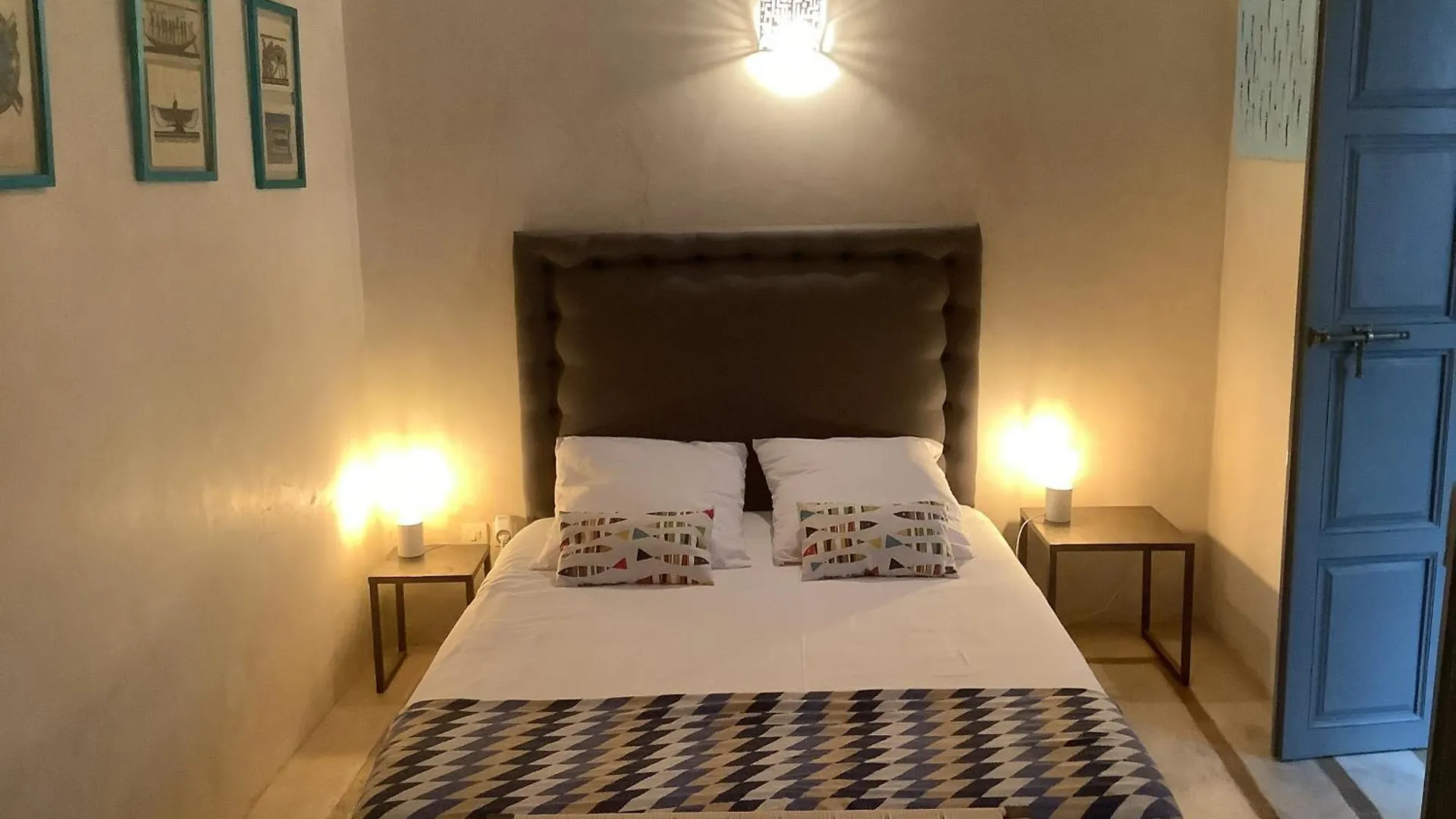 빌라 Riad Dom,Luxueuse Maison D'Artiste 마라케시